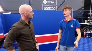 18-latek idzie śladami Kubicy