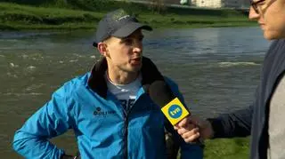 Wojciech Sobierajski mierzy się z wyczynem Aleksandra Doby. "Żeby pobić ten rekord, musimy płynąć od świtu do zmierzchu"