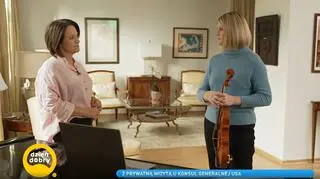 Ewa Drzyzga z prywatną wizytą u konsul USA. "Długo uczyliśmy się niuansów kulturowych"