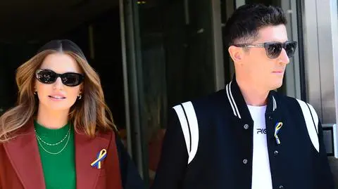 Anna i Robert Lewandowscy w Chicago