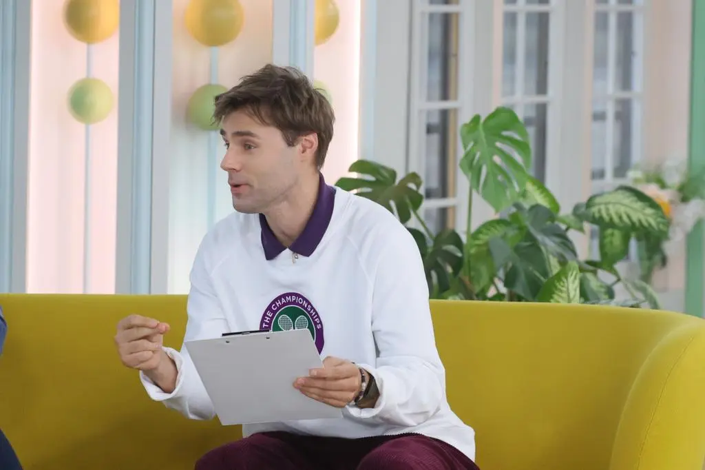 Marcin Januszkiewicz w studio Dzień Dobry TVN