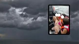 Dzieci pływały na rowerku wodnym podczas burzy. "Zero pomyślenia"