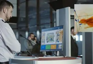 Przekazał bagaż podręczny do kontroli bezpieczeństwa. Pracownicy lotniska nie kryli zaskoczenia