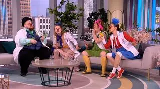 Klauni, którzy przywracają humor małym pacjentom 