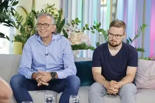 Jest triathlonistą z zespołem Downa