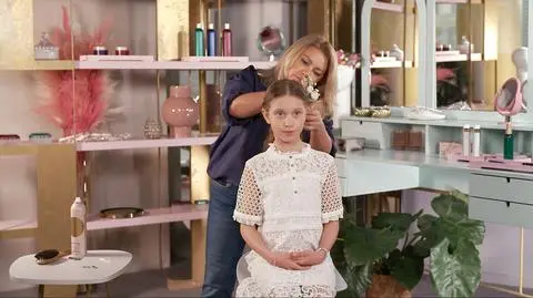 Fryzury na komunię 2022 - najmodniejsze propozycje