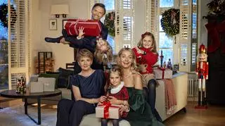 Małgorzata Socha zaprasza do swojego świątecznego domu. „Widać, że to jest szczęśliwa rodzina”