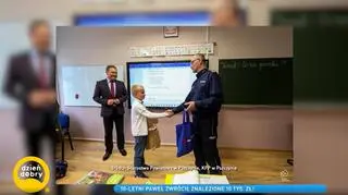 10-letni Paweł znalazł na chodniku 10 tys. złotych. "Wiedziałem, że trzeba je oddać, bo ktoś na nie pracował"