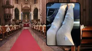 "Stanęłam przed ołtarzem na owłosionych nogach"