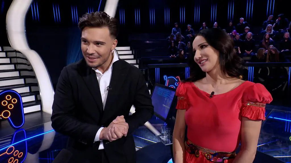 Justyna Steczkowska z synem Leonem