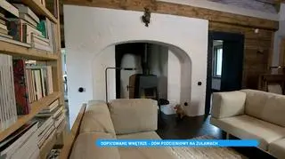 Odpicowane wnętrze – dom podcieniowy na Żuławach 