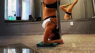 "Siła jest kobietą". Ma stwardnienie rozsiane, ale ćwiczy pole dance