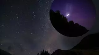 W nocy nad Polskim niebem pojawił się dziwny obiekt. To nie UFO