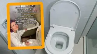 Kobieta zajrzała do łazienki po randce. Nie mogła uwierzyć w to, co zobaczyła na toalecie