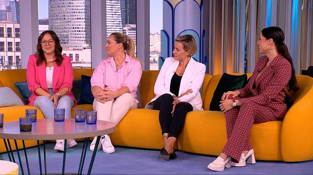 Żony polskich siatkarzy w studiu Dzień Dobry TVN