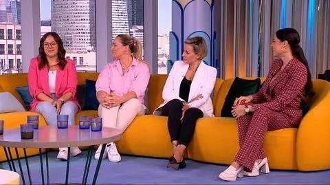 Żony polskich siatkarzy w studiu Dzień Dobry TVN
