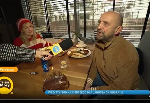 Janusz Chabior kończy 60 lat. Ekipa Dzień Dobry TVN przygotowała mu niespodziankę urodzinową