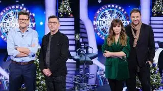 Agnieszka Dygant i Tomasz Karolak, Wojciech Malajkat i Jacek Borusiński