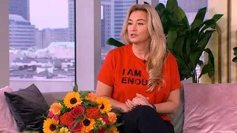 Martyna Wojciechowska w studiu Dzień Dobry TVN