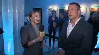 Konrad Eleryk o pracy na planie "Pati"