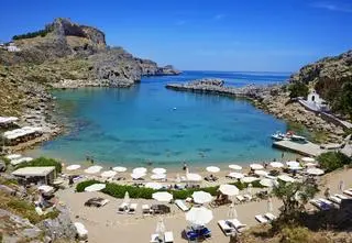Uroki Lindos, starożytnej osady na Rodos