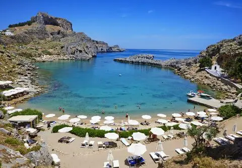 Uroki Lindos, starożytnej osady na Rodos