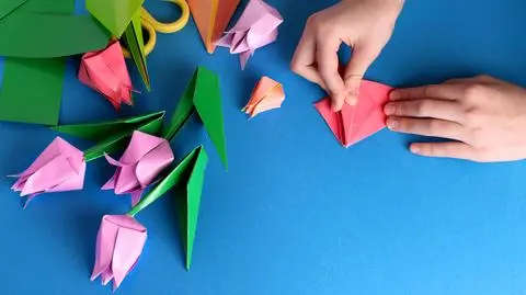 Origami – modułowe, dla dzieci, krok po kroku