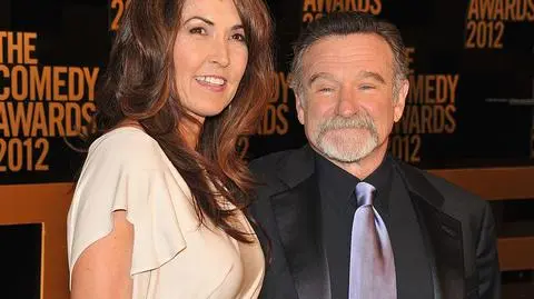 Robin Williams z żoną