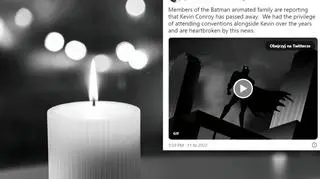Nie żyje odtwórca roli Batmana. Kevin Conroy miał 66 lat