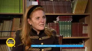 Księżna Yorku odwiedziła szpital w Zabrzu. "Babcia zawsze mi powtarzała, że jeśli jest ci źle, zrób coś dla innych"