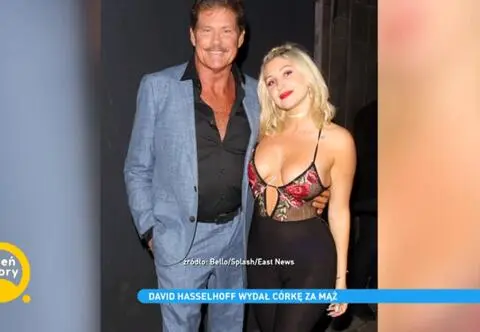 David Hasselhoff wydał córkę za mąż