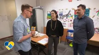 Biurowiec zamienił się w dom dla uchodźców. "Połowa z nich to są dzieci"