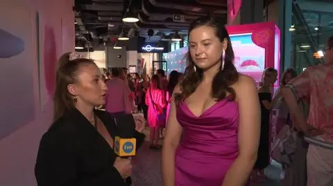 Martyna Kaczmarek na premierze "Barbie" 