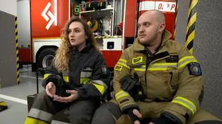 Ognista para. Mariusz i Oliwia razem w Ochotniczej Straży Pożarnej