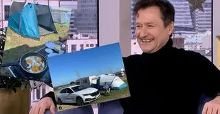 Jacek Kawalec na wakacjach 
