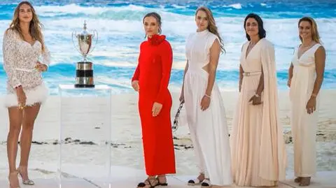 Iga Świątek o swojej czerwonej sukni