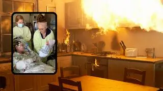 Kobieta w zaawansowanej ciąży wyskoczyła z okna na drugim piętrze