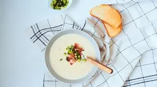 Zupa krem z pora, zupa porowa