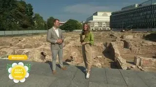 Wykopaliska w Ogrodzie Saskim 