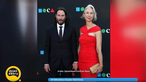 Kean Reeves pokazał się z partnerką