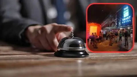 Turysta pokłócił się z recepcjonistą i podpalił hotel