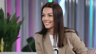 Katarzyna Glinka na ciążowym zdjęciu