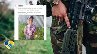 6-latek z Ukrainy podarował mamie kwiaty. Niedługo później już nie żył 