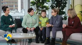 "Mówiłam córce, że u nas są teraz źli wujkowie". Słowa matek z Ukrainy wzruszyły Ewę Drzyzgę