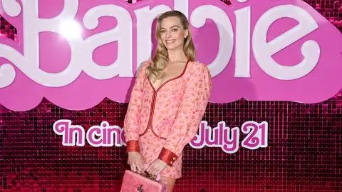 Margot Robbie na premierze "Barbie"