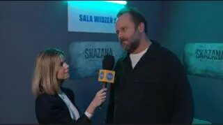 Leszek Lichota nową gwiazdą serialu "Skazana". Aktor zaskoczony scenografią 