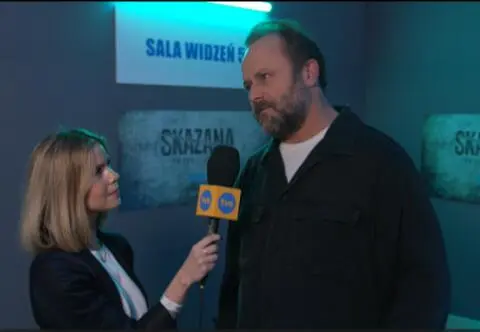 Leszek Lichota nową gwiazdą serialu "Skazana". Aktor zaskoczony scenografią 