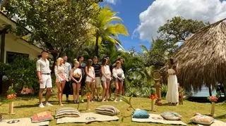 "Hotel Paradise 5". Klaudia El Dursi zaproponowała uczestnikom speed dating na trawie. Czy dobrze wykorzystają ten czas?