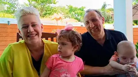 13-osobowa rodzina Clarke jest już w Tajlandii