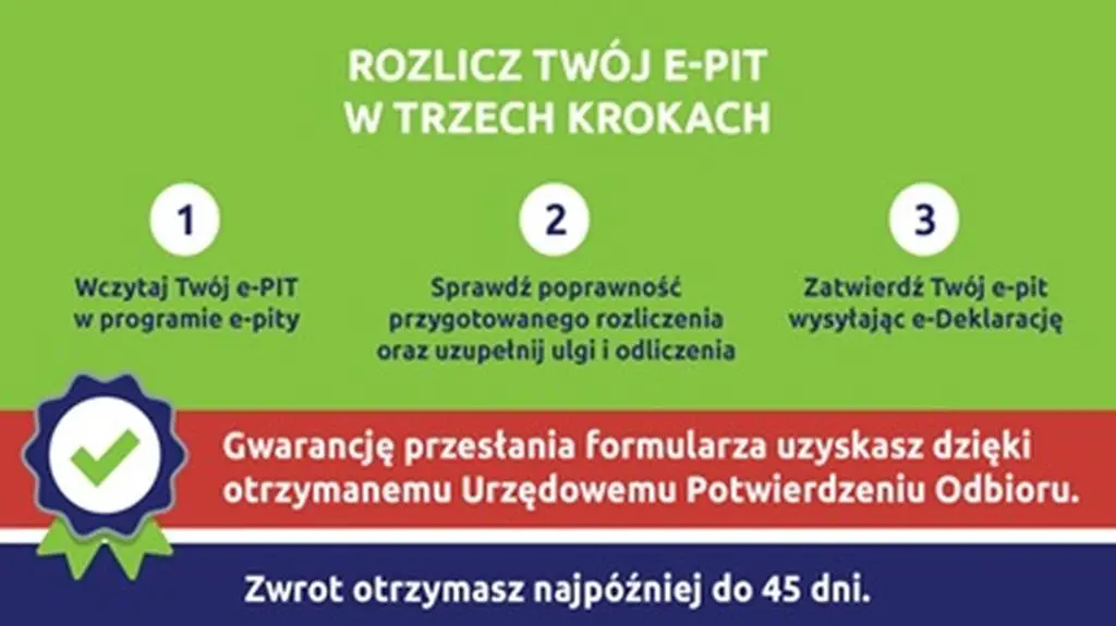 Jak rozliczyć e-PIT w trzech krokach